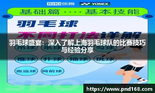 羽毛球盛宴：深入了解上海羽毛球队的比赛技巧与经验分享